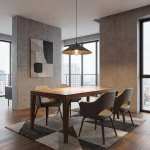 Mono D40 lampa wisząca 1xE14 czarna/grafit 1721/1M