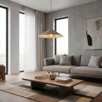 Mono D40 lampa wisząca 1xE14 mokka/bursztyn 1723/1M