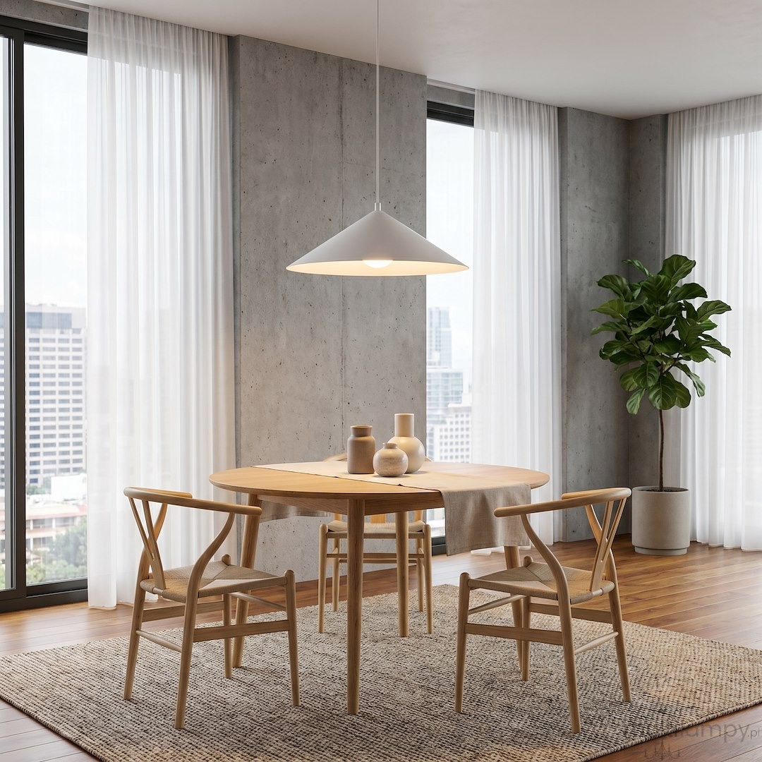 Mono D50 lampa wisząca 1xE14 biała 1779/1L