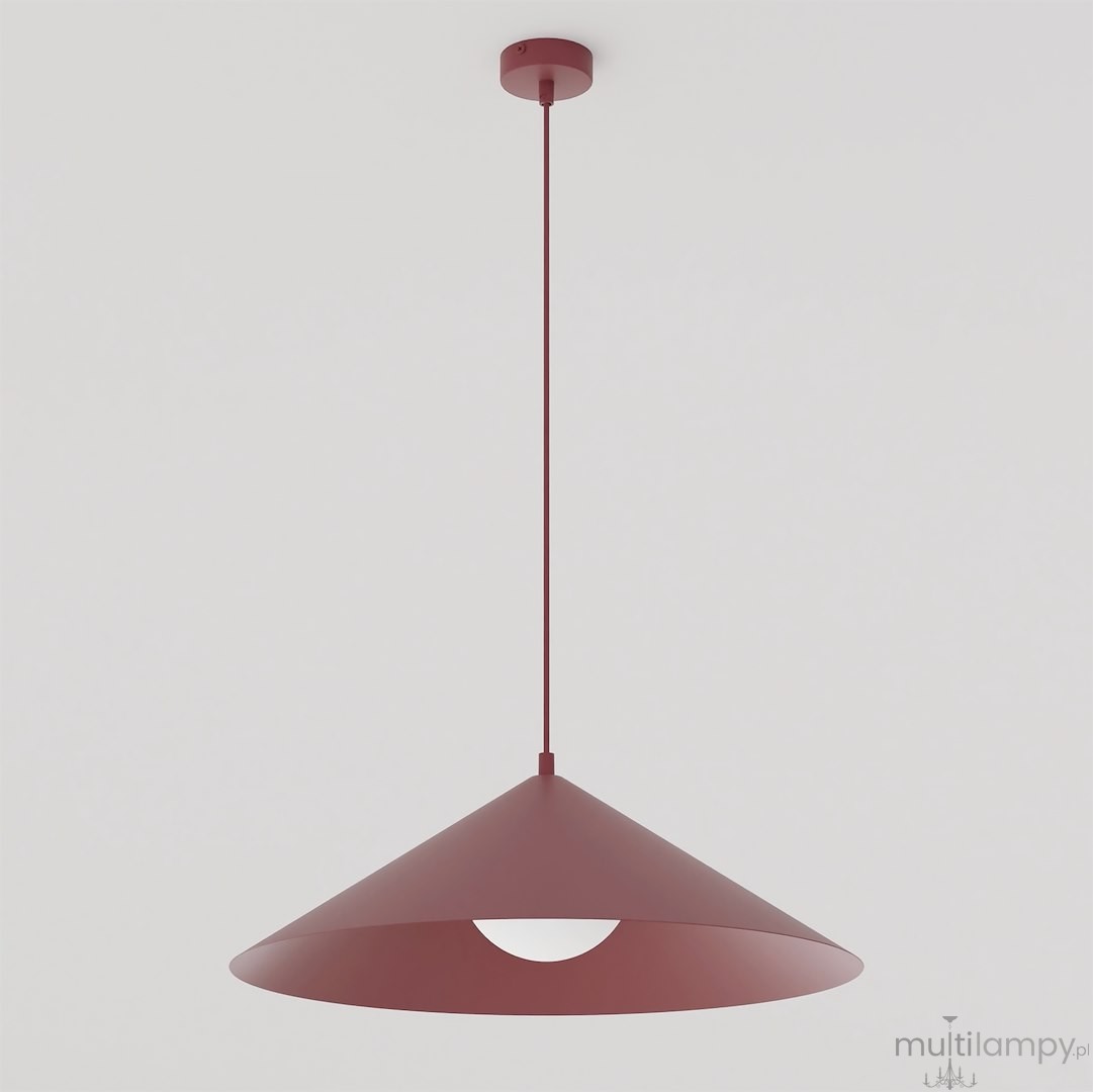 Mono D50 lampa wisząca 1xE14 burgund 1725/1L