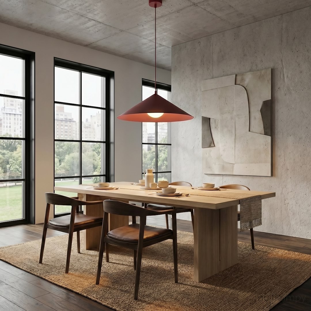 Mono D50 lampa wisząca 1xE14 burgund 1725/1L