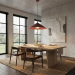 Mono D50 lampa wisząca 1xE14 burgund 1725/1L