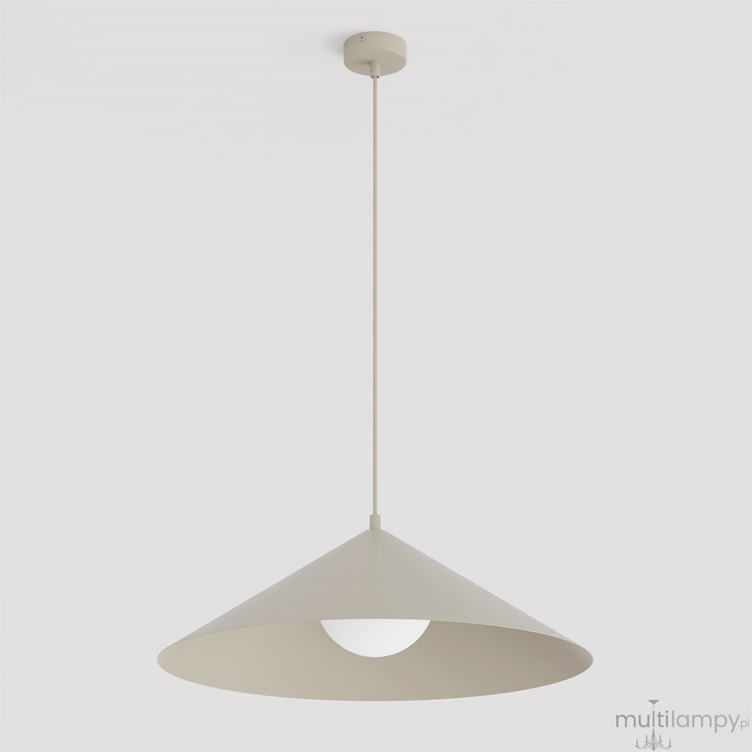 Mono D50 lampa wisząca 1xE14 mokka/biały 1724/1L