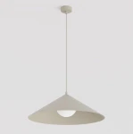 Mono D50 lampa wisząca 1xE14 mokka/biały 1724/1L