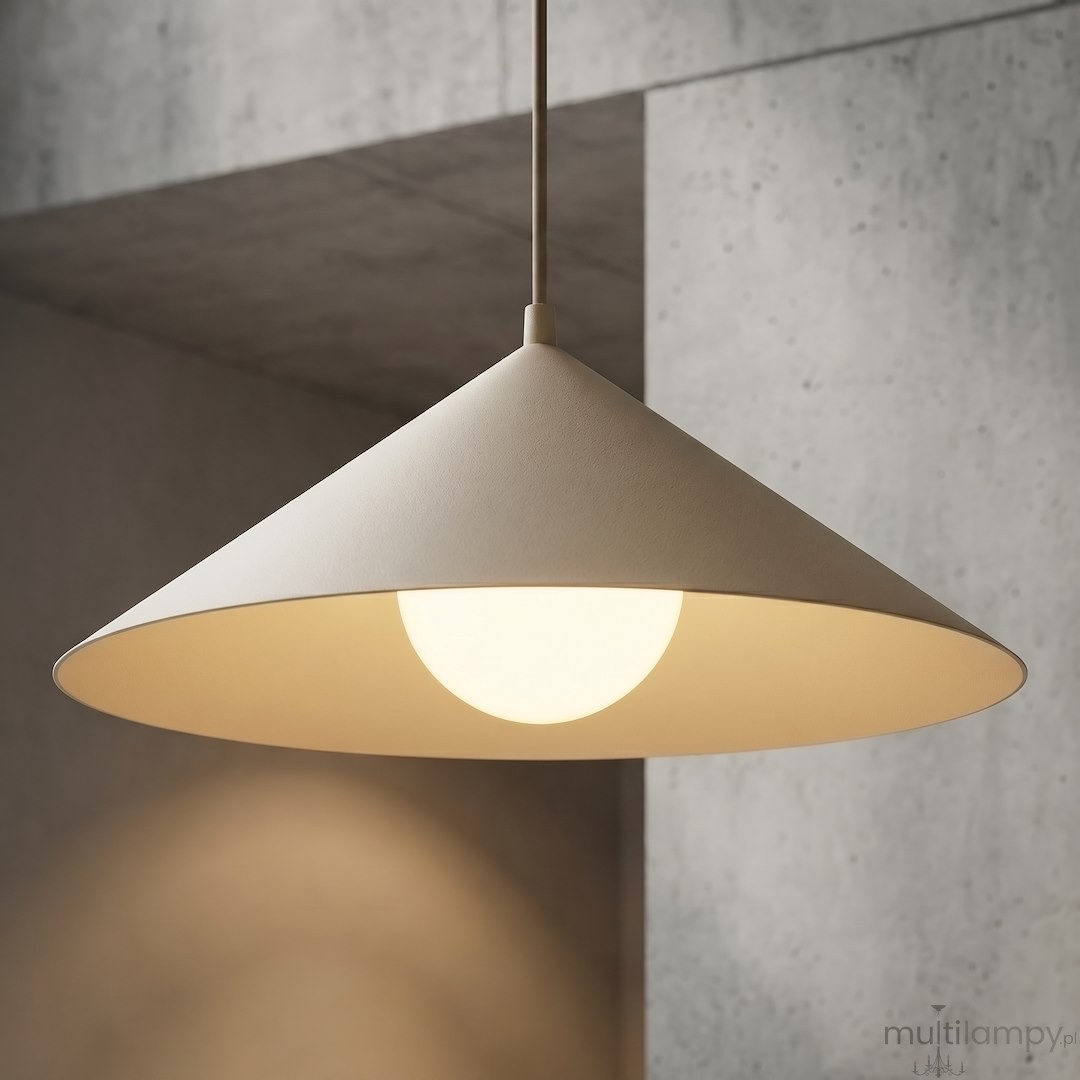Mono D50 lampa wisząca 1xE14 mokka/biały 1724/1L