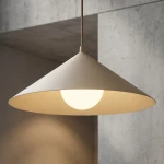 Mono D50 lampa wisząca 1xE14 mokka/biały 1724/1L