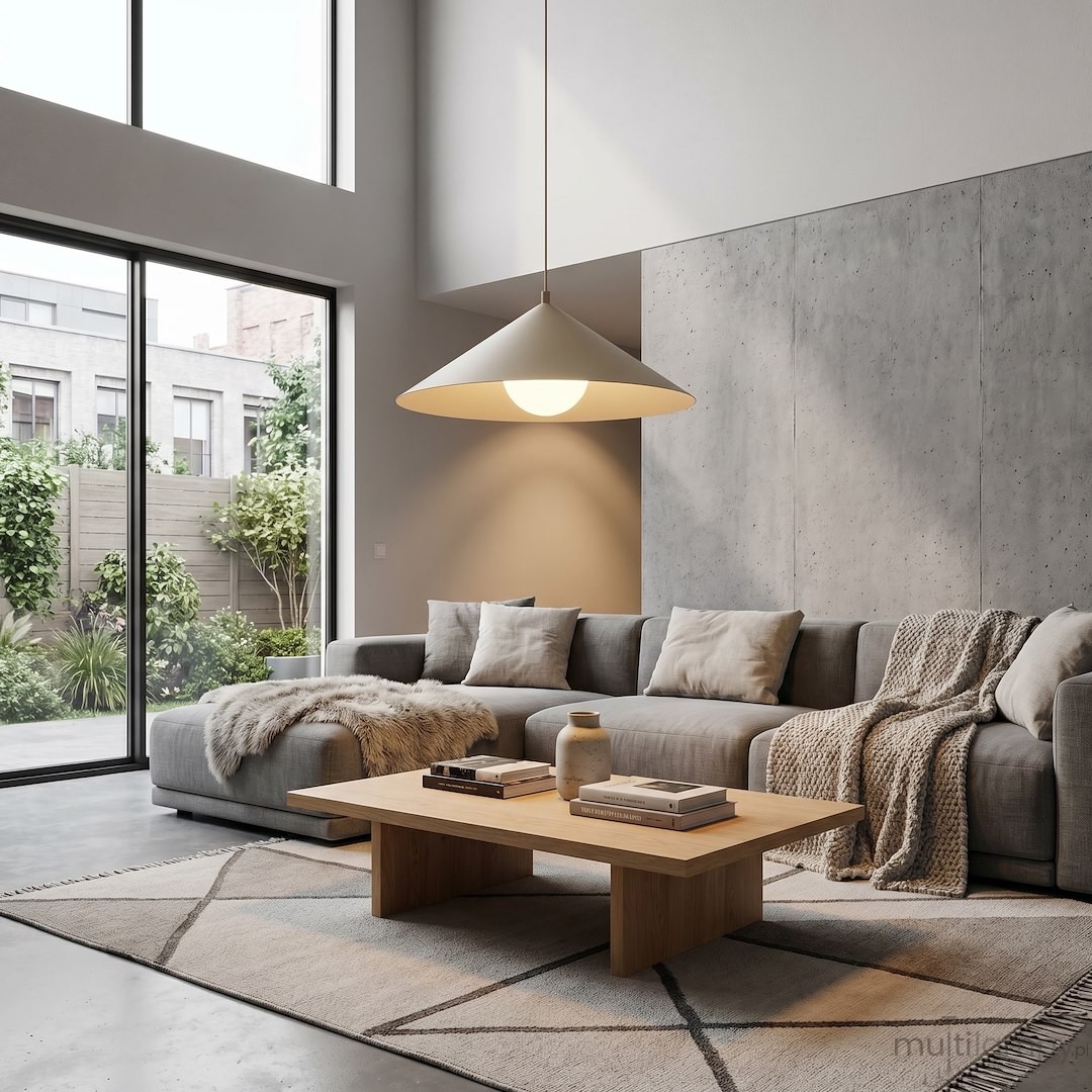 Mono D50 lampa wisząca 1xE14 mokka/biały 1724/1L
