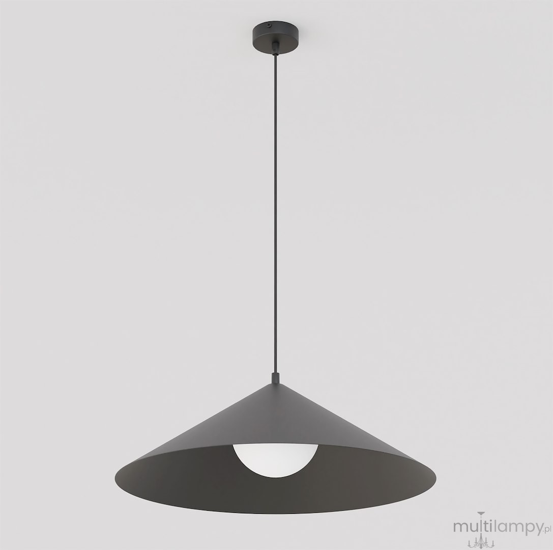 Mono D50 lampa wisząca 1xE14 czarna/biały 1722/1L