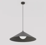 Mono D50 lampa wisząca 1xE14 czarna/biały 1722/1L