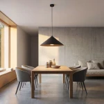 Mono D50 lampa wisząca 1xE14 czarna/biały 1722/1L