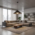 Mono D50 lampa wisząca 1xE14 czarna/biały 1722/1L