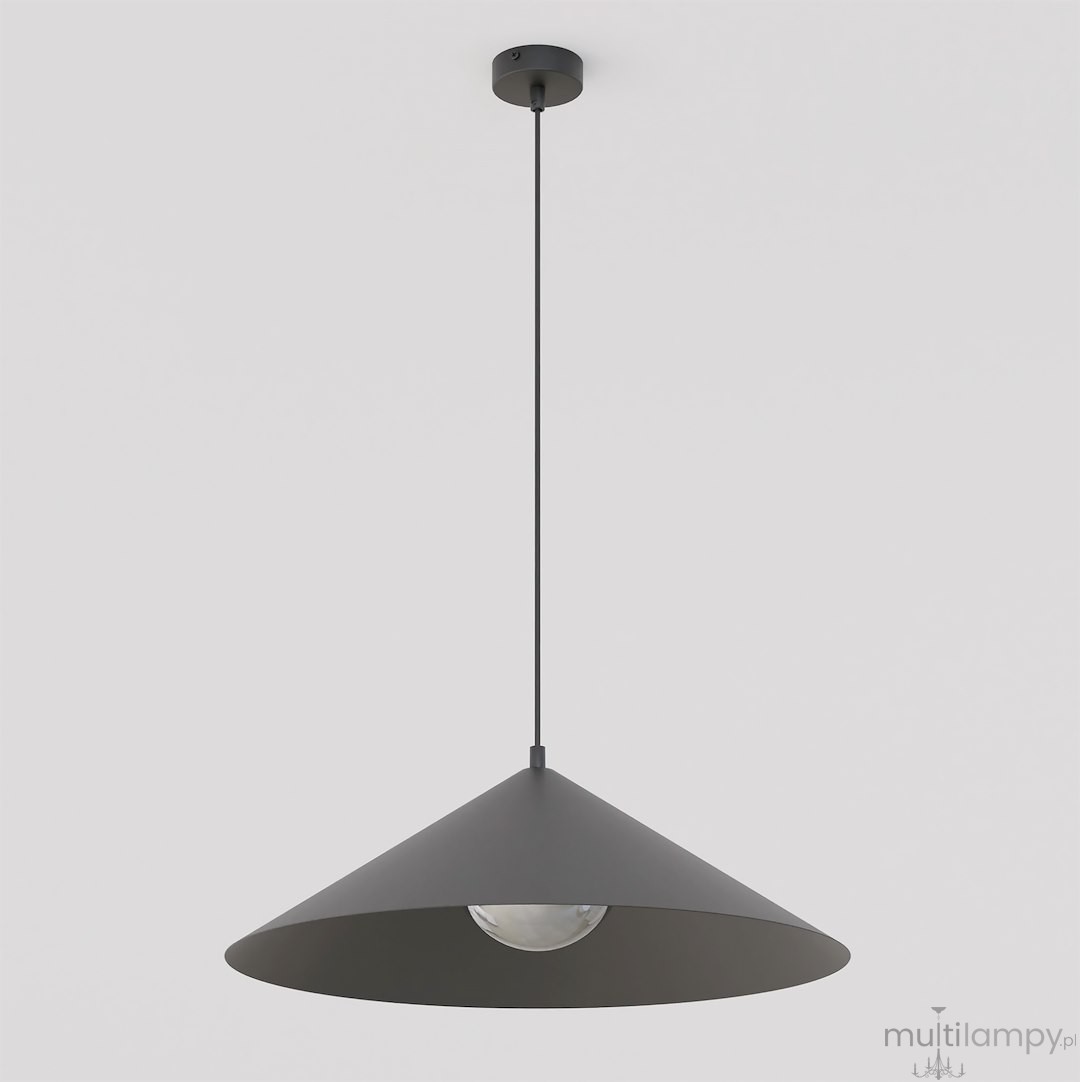 Mono D50 lampa wisząca 1xE14 czarna/grafit 1721/1L
