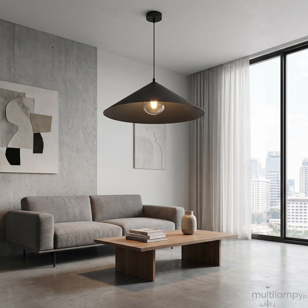 Mono D50 lampa wisząca 1xE14 czarna/grafit 1721/1L