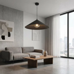 Mono D50 lampa wisząca 1xE14 czarna/grafit 1721/1L