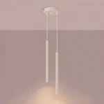 Arche lampa wisząca 2xG9 beżowa SL.2034