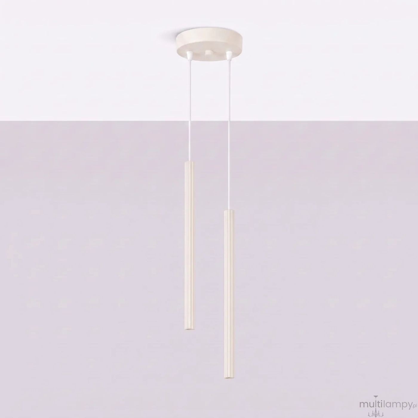 Arche lampa wisząca 2xG9 beżowa SL.2034