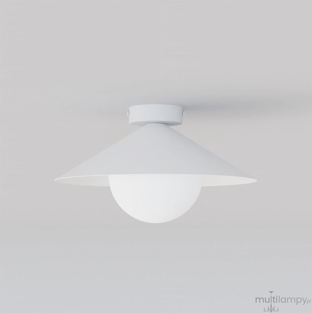 Mono D30 lampa sufitowa 1xE14 biała 1778/1S