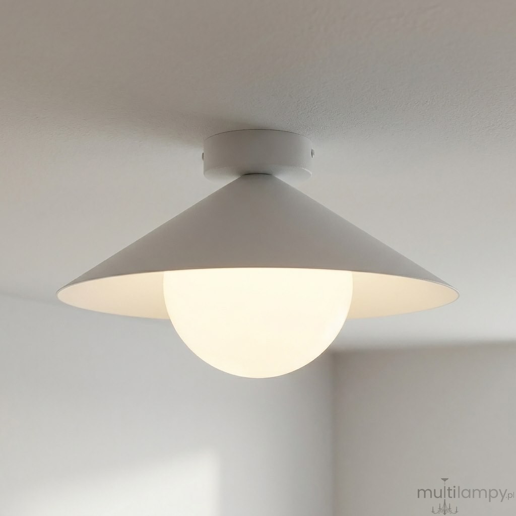 Mono D30 lampa sufitowa 1xE14 biała 1778/1S
