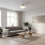 Mono D30 lampa sufitowa 1xE14 biała 1778/1S
