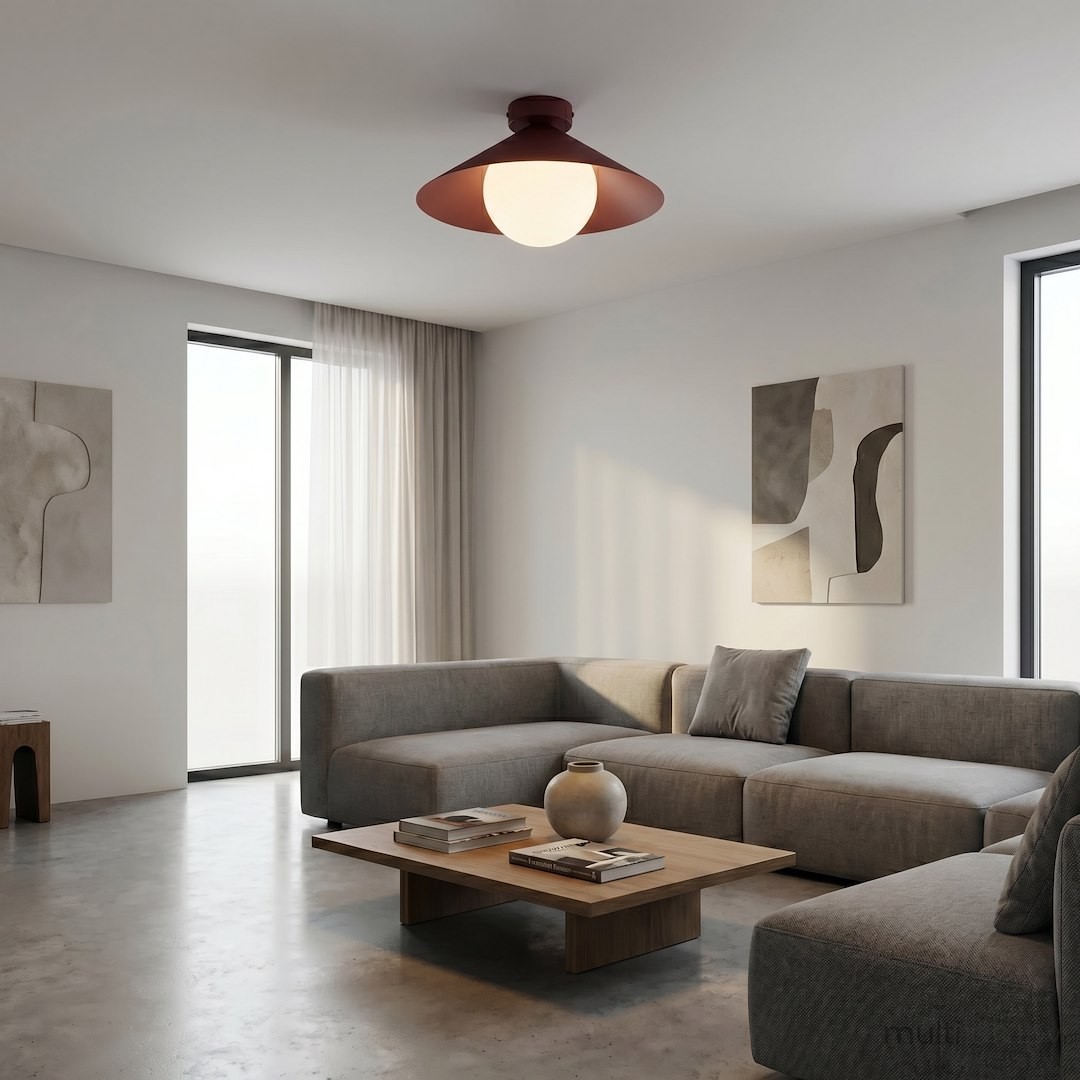 Mono D30 lampa sufitowa 1xE14 burgund 1720/1S