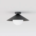 Mono D30 lampa sufitowa 1xE14 czarna/biały 1717/1S