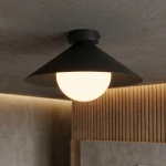 Mono D30 lampa sufitowa 1xE14 czarna/biały 1717/1S