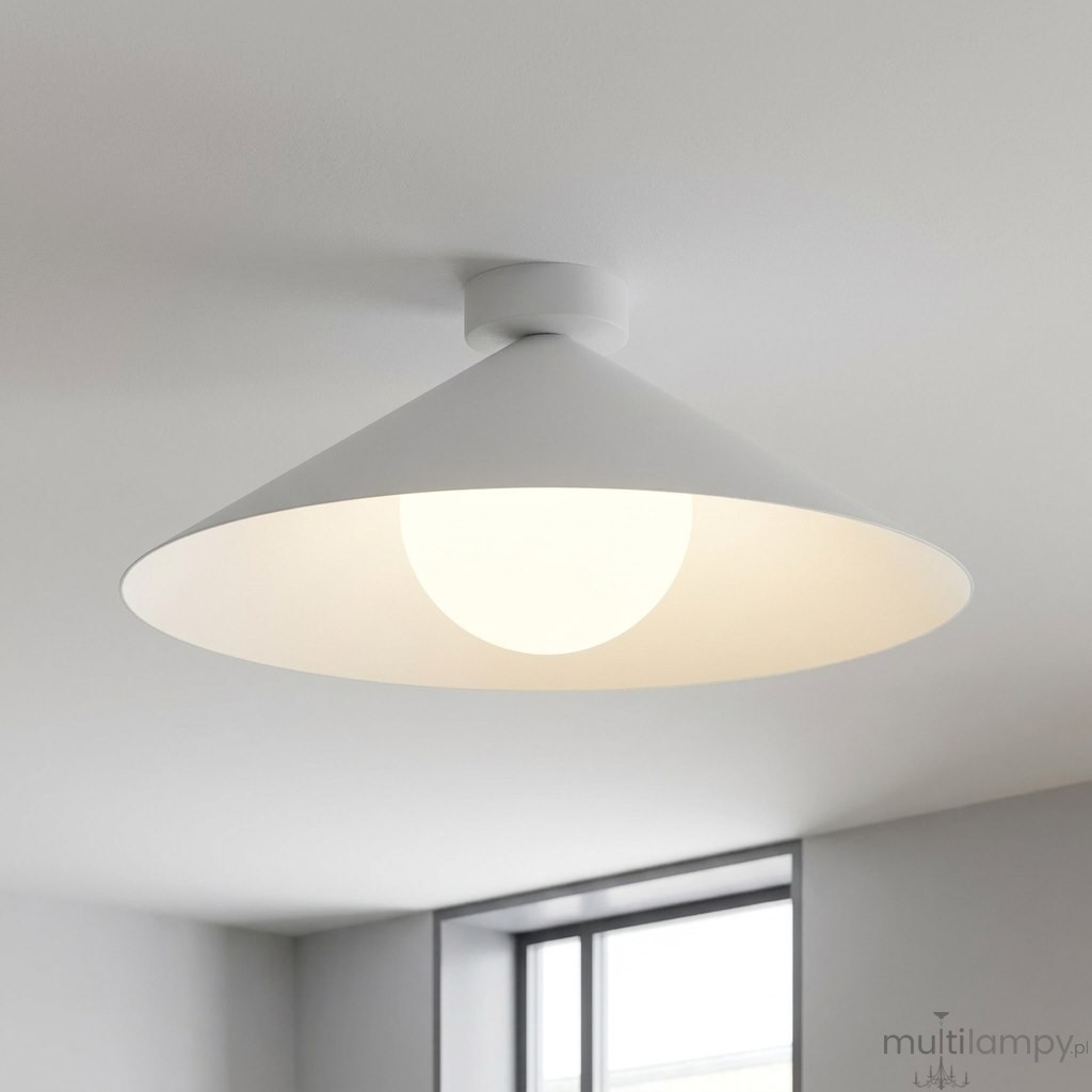 Mono D40 lampa sufitowa 1xE14 biała 1778/1M
