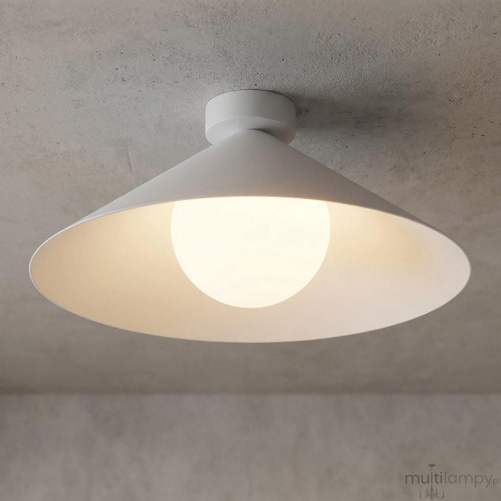 Mono D40 lampa sufitowa 1xE14 biała 1778/1M