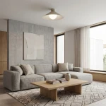 Mono D40 lampa sufitowa 1xE14 mokka/biały 1719/1M