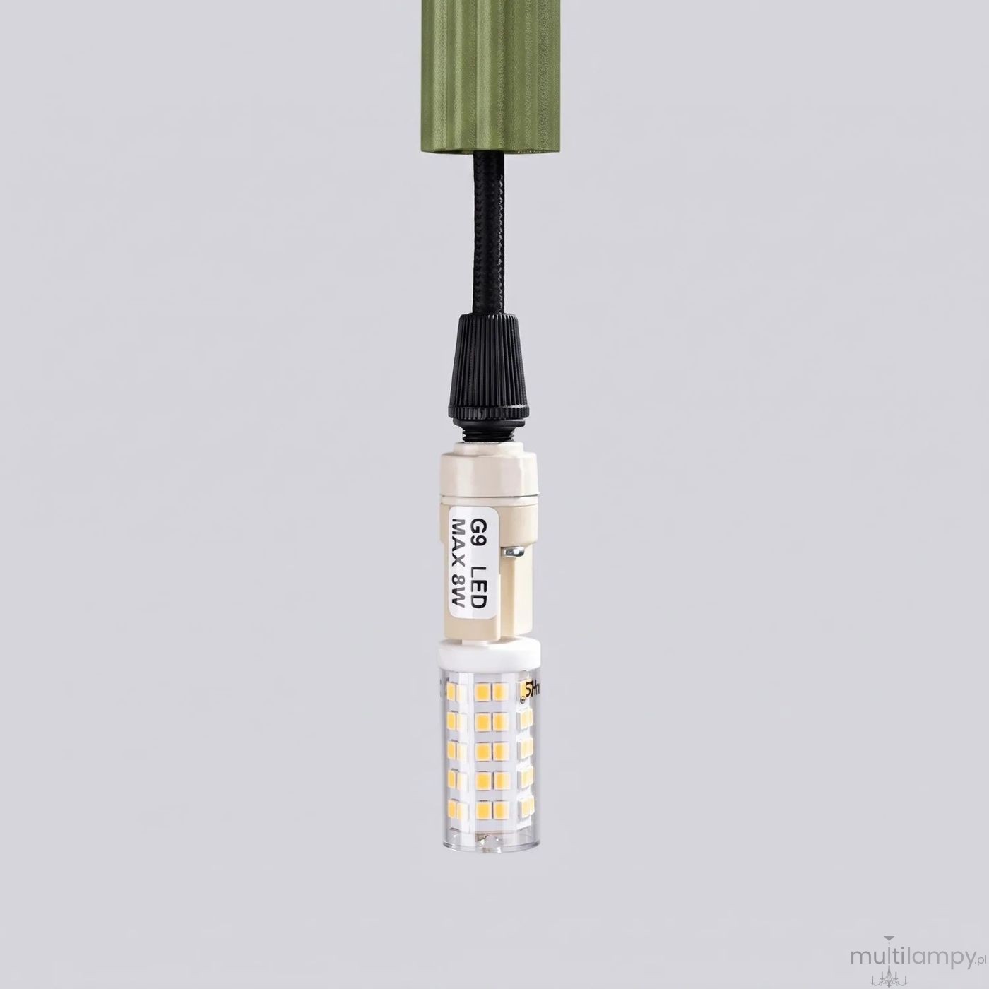 Arche lampa wisząca G9 zielona oliwka SL.2048