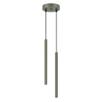 Arche lampa wisząca 2xG9 zielona oliwka SL.2049