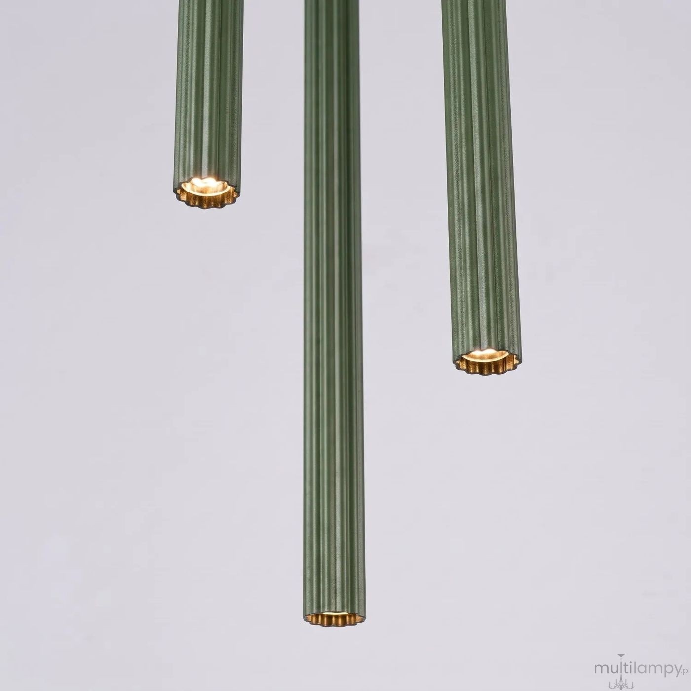 Arche lampa wisząca 3xG9 zielona oliwka SL.2050