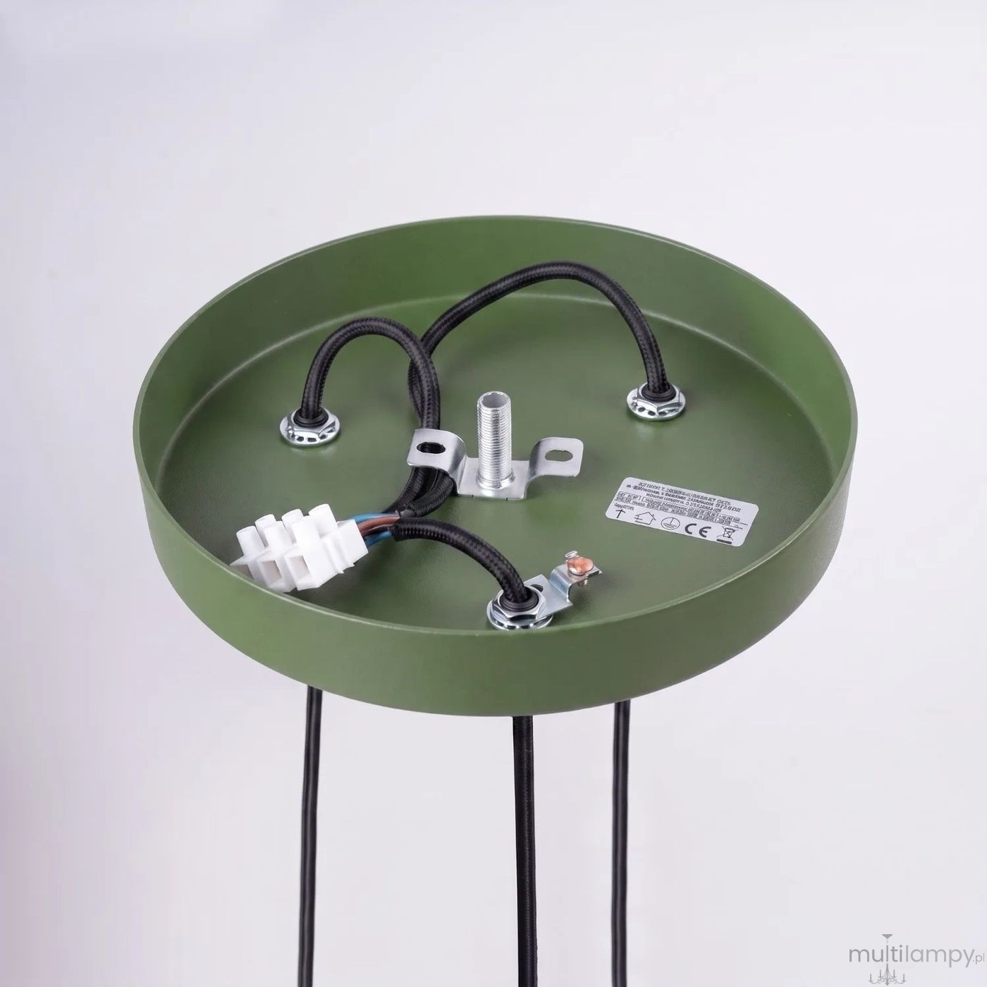 Arche lampa wisząca 3xG9 zielona oliwka SL.2050