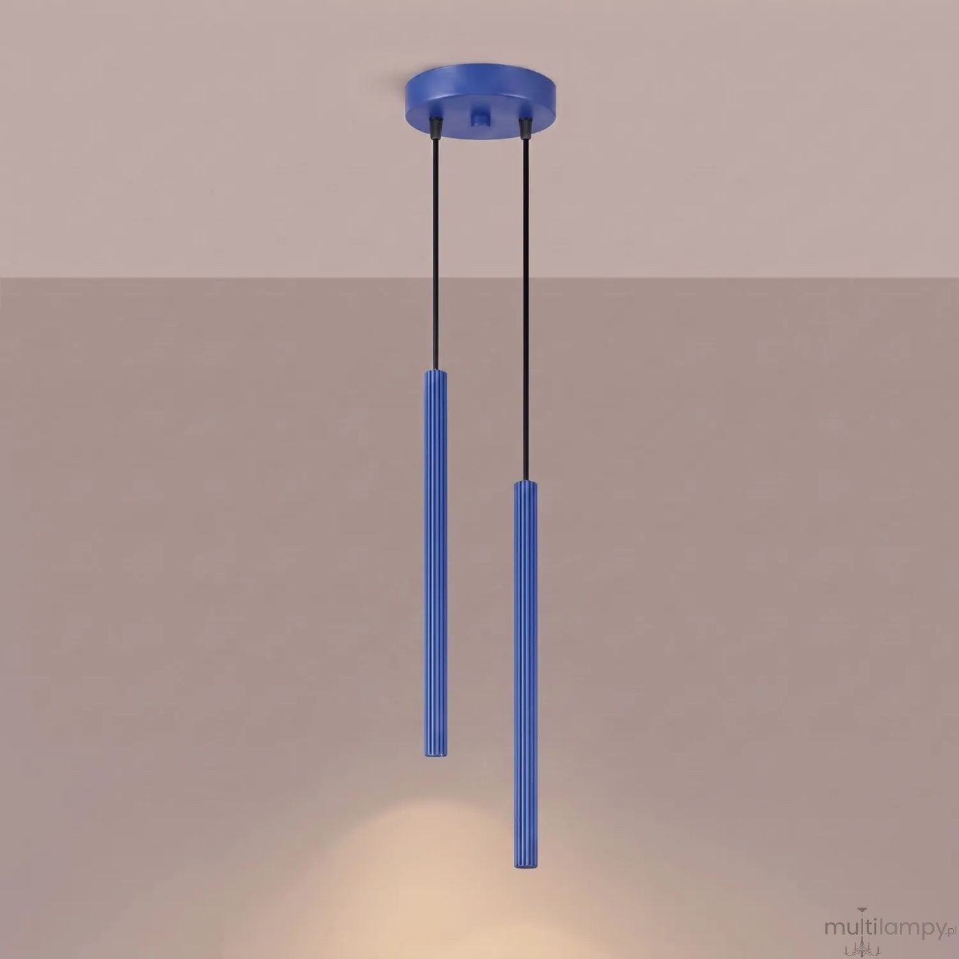 Arche lampa wisząca 2xG9 ultramaryna SL.2046