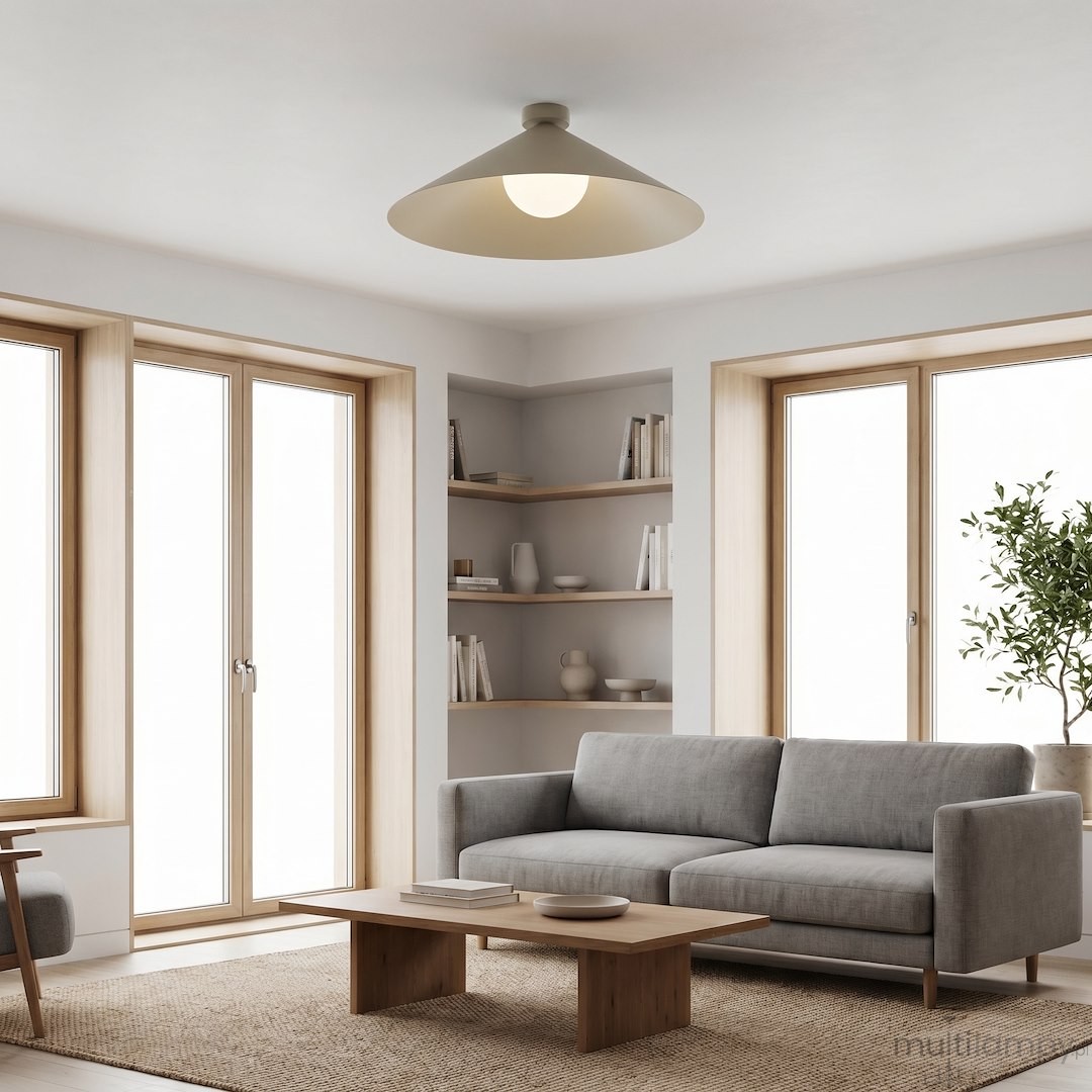 Mono D50 lampa sufitowa 1xE14 mokka/biały 1719/1L