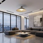 Mono D50 lampa sufitowa 1xE14 mokka/biały 1719/1L