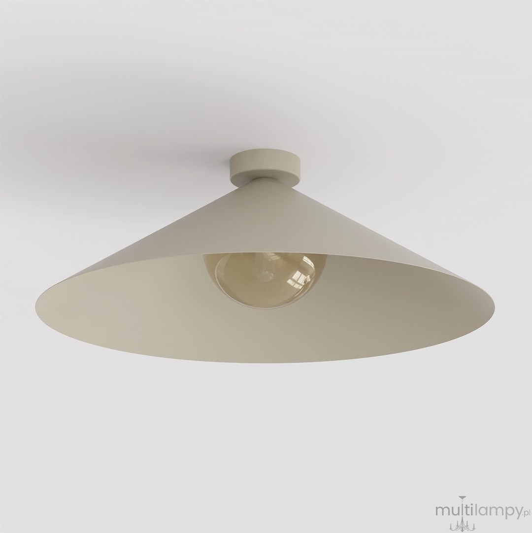Mono D50 lampa sufitowa 1xE14 mokka/bursztyn 1718/1L