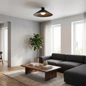 Mono D50 lampa sufitowa 1xE14 czarna/biały 1717/1L