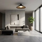 Mono D50 lampa sufitowa 1xE14 czarna/biały 1717/1L