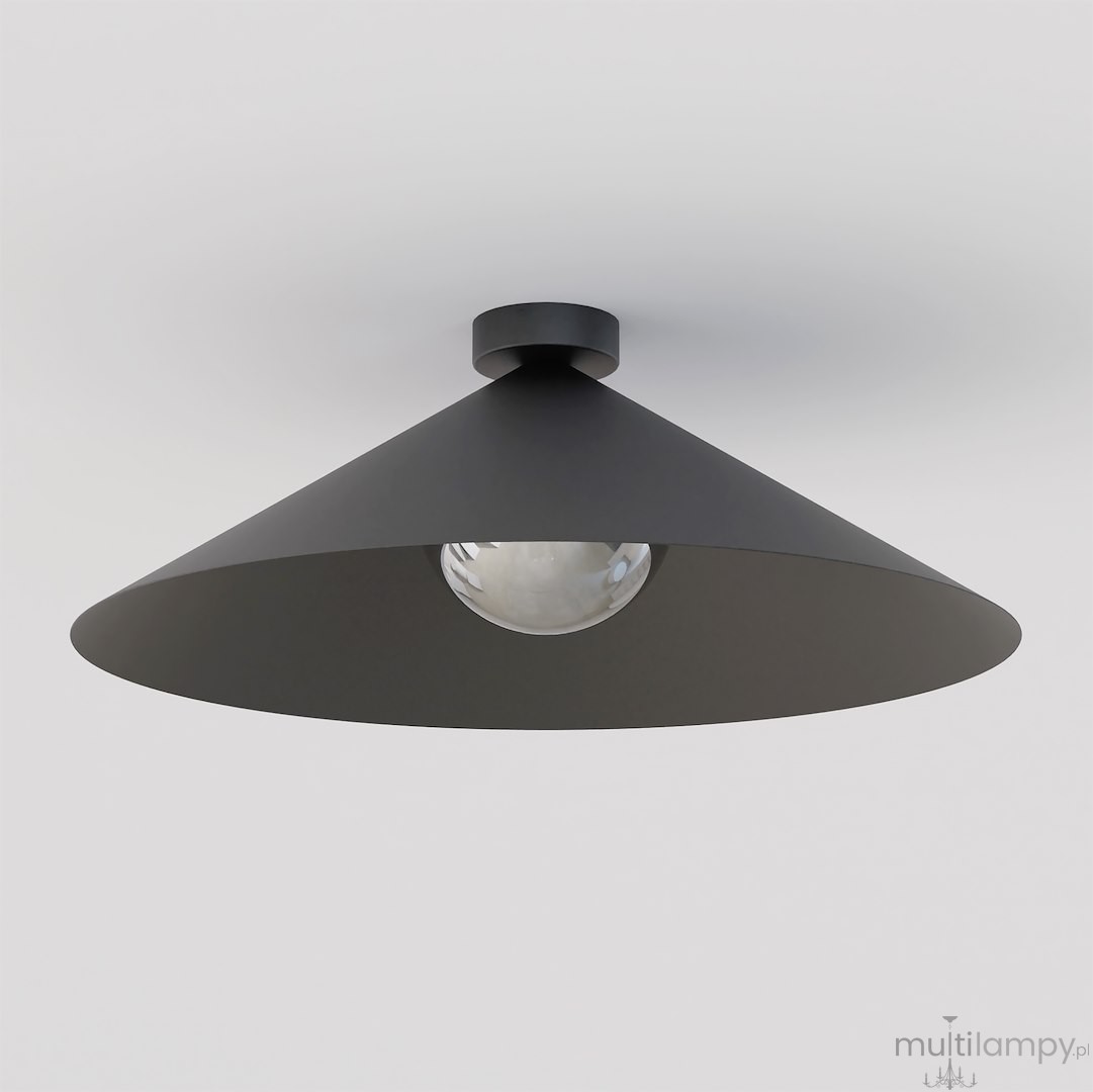 Mono D50 lampa sufitowa 1xE14 czarna/grafit 1716/1L