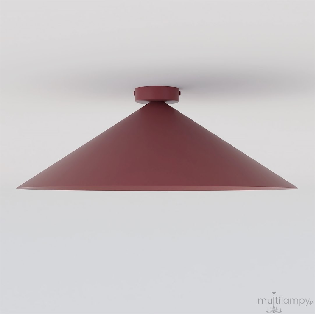 Mono D50 lampa sufitowa 1xE14 burgund/biały 1720/1L