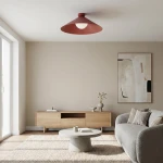 Mono D50 lampa sufitowa 1xE14 burgund/biały 1720/1L