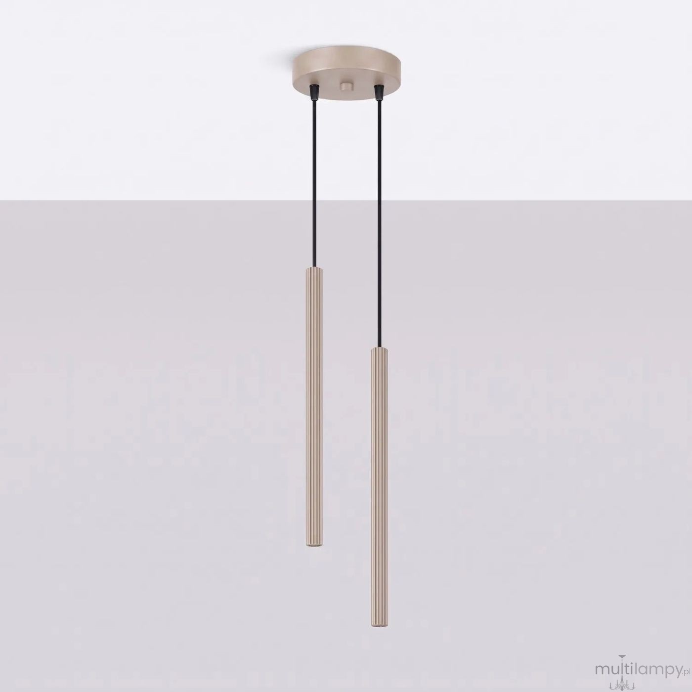 Arche lampa wisząca 2xG9 taupe SL.2037