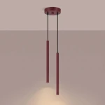Arche lampa wisząca 2xG9 burgund SL.2043