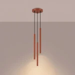 Arche lampa wisząca 3xG9 ochra czerwona SL.2041