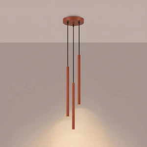 Arche lampa wisząca 3xG9 ochra czerwona SL.2041
