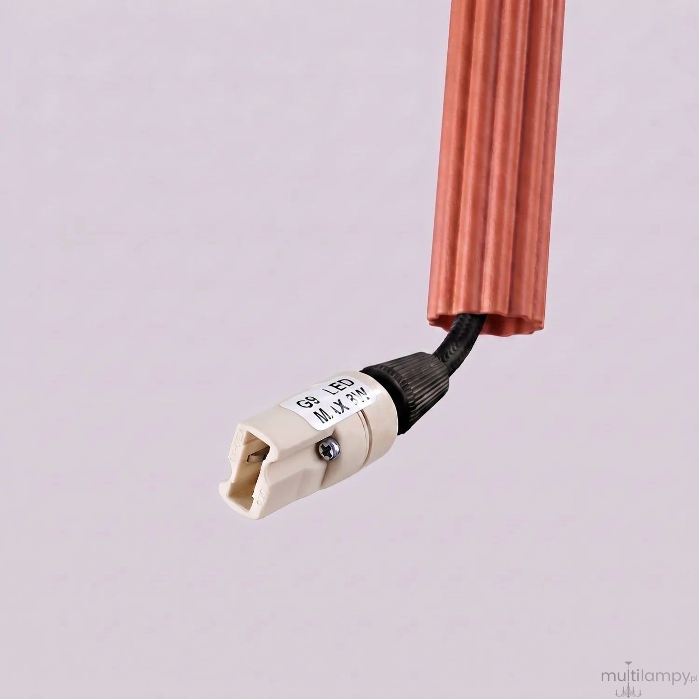 Arche lampa wisząca 2xG9 ochra czerwona SL.2040