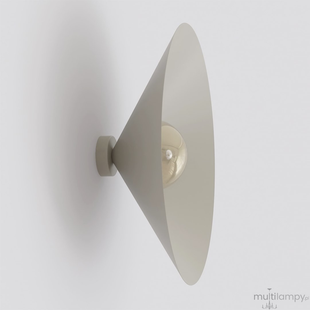 Mono D50 kinkiet 1xE14 mokka/bursztyn 1718/K1L