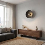 Mono D50 kinkiet 1xE14 czarny/grafit 1716/K1L