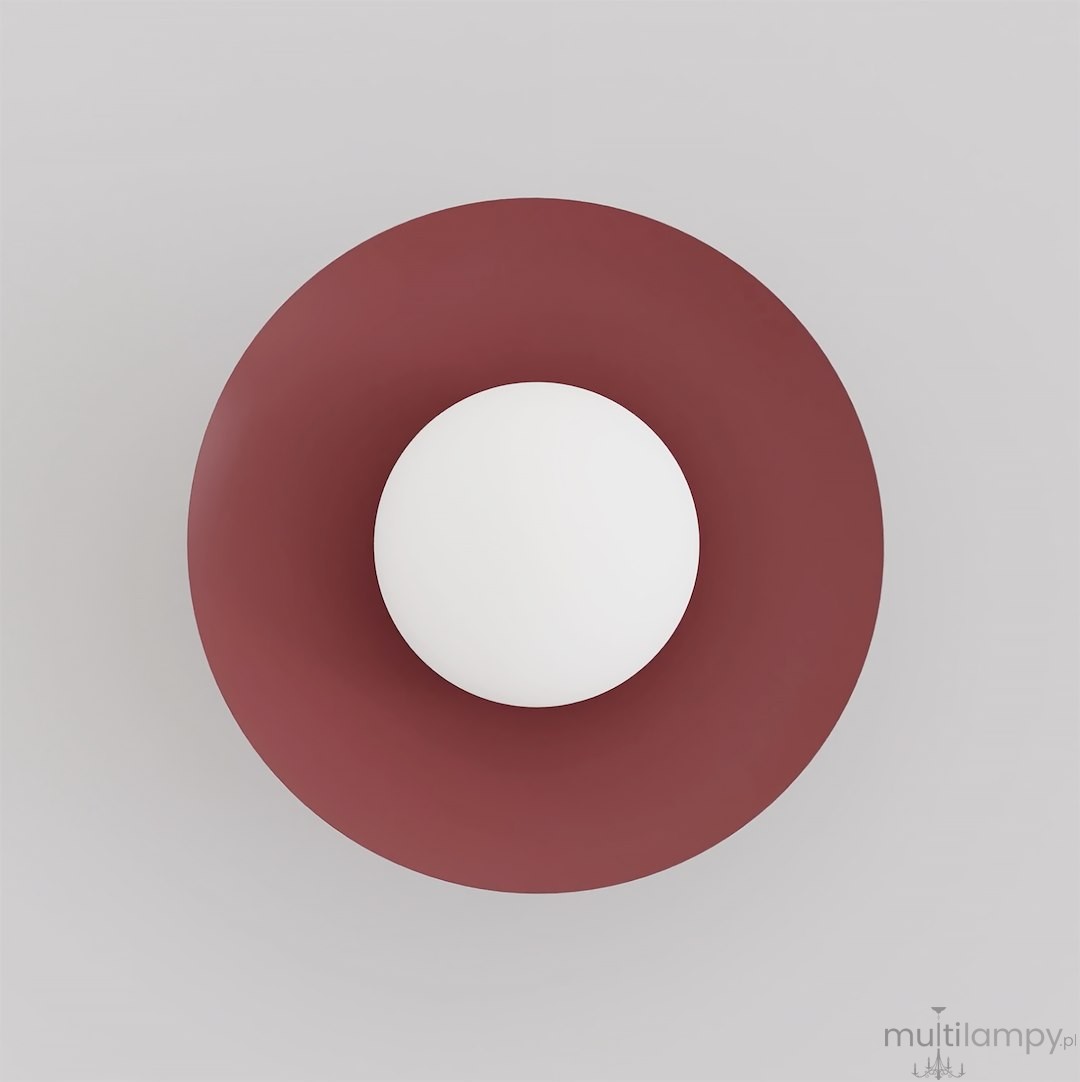 Mono D30 kinkiet 1xE14 burgund 1720/K1S